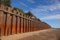 Rusting-sea-defences